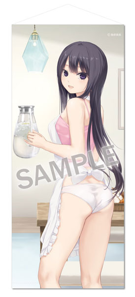 Brendream Coffee Kizoku Special Size Wall Scroll Lovely day -Breakfast Camisole Shiramine-san- รูปภาพ 1