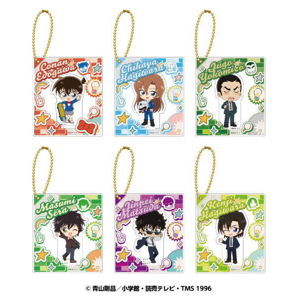 PORTACHIAVI ACRILICO DETECTIVE Conan Kudou Shinichi Miyano Shiho EUR 20