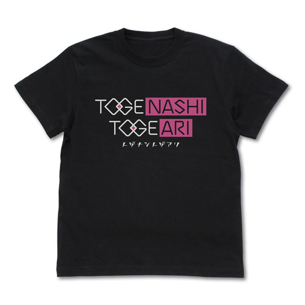 Girls Band Cry Togenashi Togeari T-shirt /BLACK-M