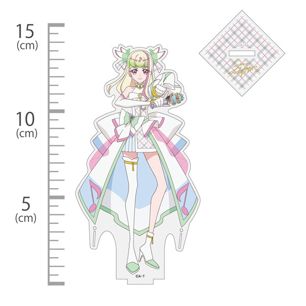 COSPA Kimi to Idol Pretty Cure Cure Zukyoon Acrylic Stand รูปภาพ 1