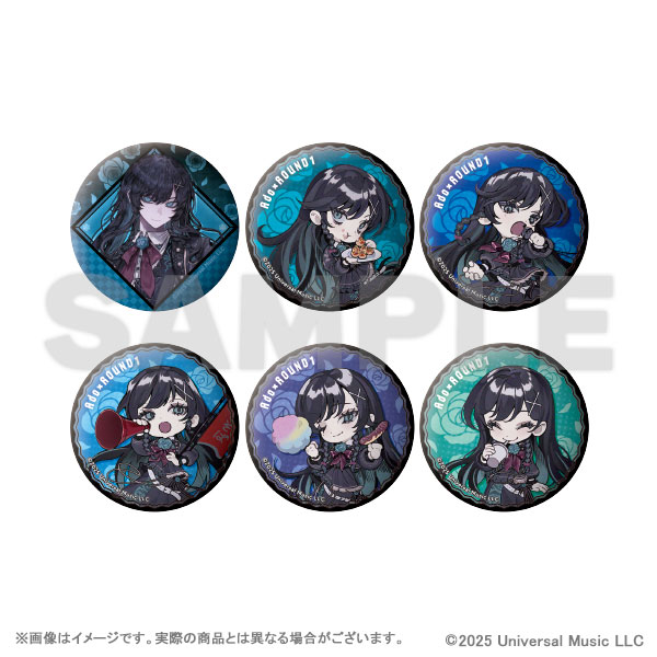 AmiAmi [Character & Hobby Shop] | Ado Trading Tin Badge 6Pack BOX