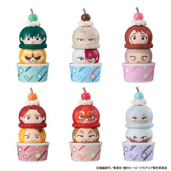 MegaHouse Stack Up & Change My Hero Academia 6Pack BOX