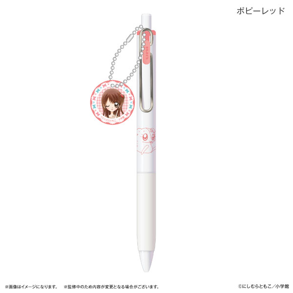 (s)極上!!めちゃﾓﾃ委員長 ﾁｬｰﾑ付き Uni-Ball One ﾎﾟﾋﾟｰﾚｯﾄﾞ