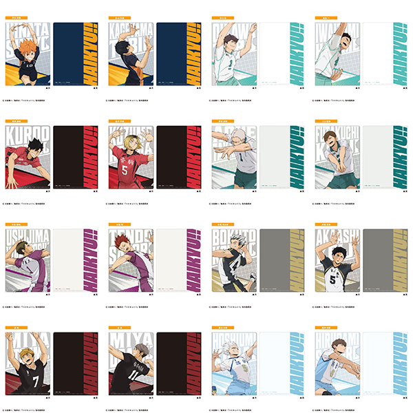 AmiAmi [Character & Hobby Shop] | Haikyuu!! Mini Clear File Gum