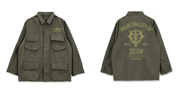 Mobile Suit Gundam Zeon Army Fatigue Jacket Ver2.0 /MOSS-XL