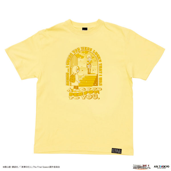 TV Anime "Attack on Titan" Vol.11 Scene Illustration T-shirt 4 (Armin & Annie) Banana S