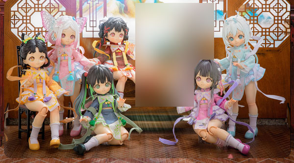 LUCKY DOLL Zhi Jie Ji - Xiang Xiang Series Trading Doll All 6 Normal Types Set รูปภาพ 1