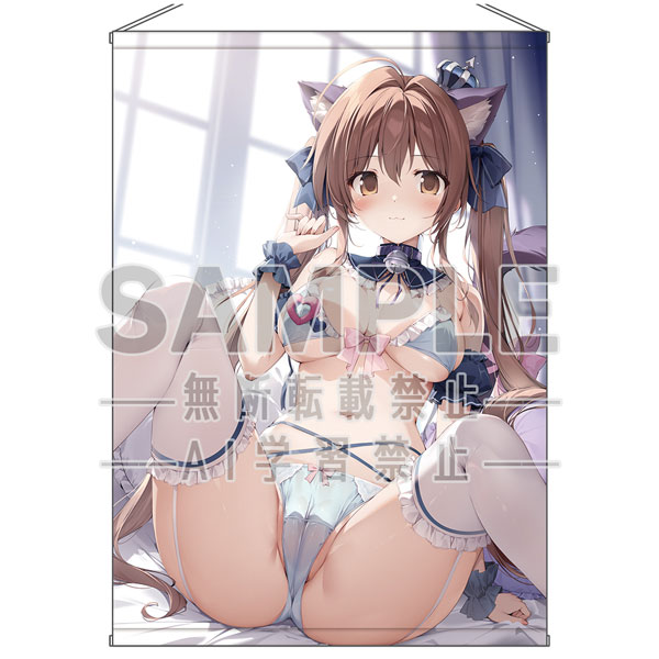 karory描き下ろし ねこみみ夏音ちゃんﾀﾍﾟｽﾄﾘｰ【B1】