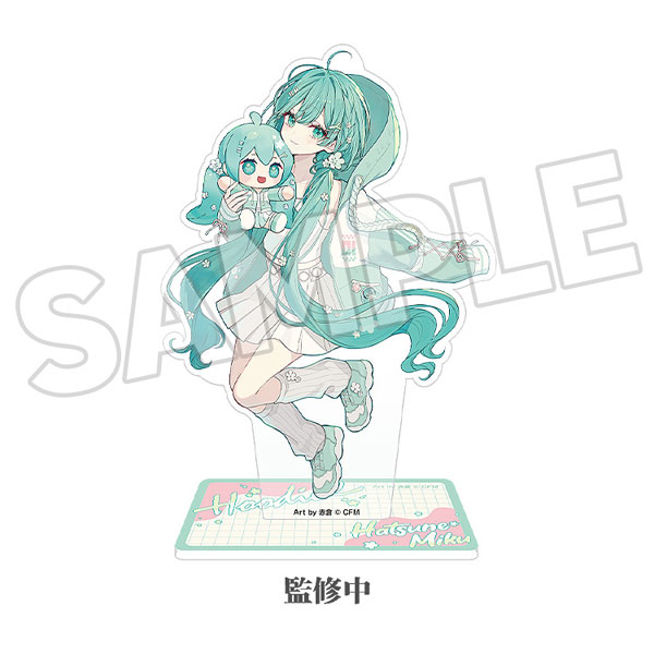 Good Smile Company Character Vocal Series 01 Hatsune Miku Hatsune Miku Miku Hug Series Acrylic Stand: Flower Ver. 이미지 1