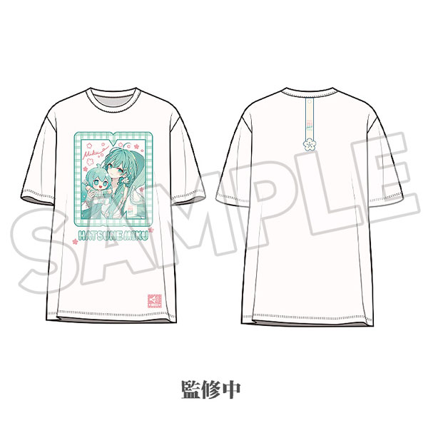 Good Smile Company Character Vocal Series 01 Hatsune Miku Hatsune Miku Miku Hug Series T-Shirt: Flower Ver. 이미지 1