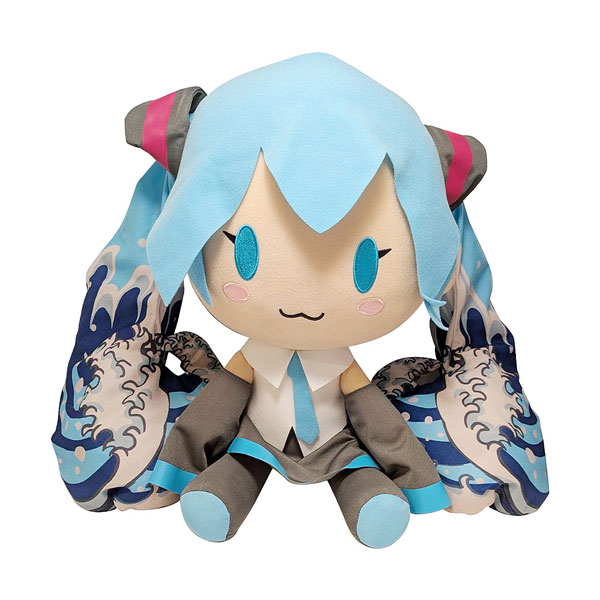 Presence Hatsune Miku x Katsushika Hokusai Plush Wave รูปภาพ 1