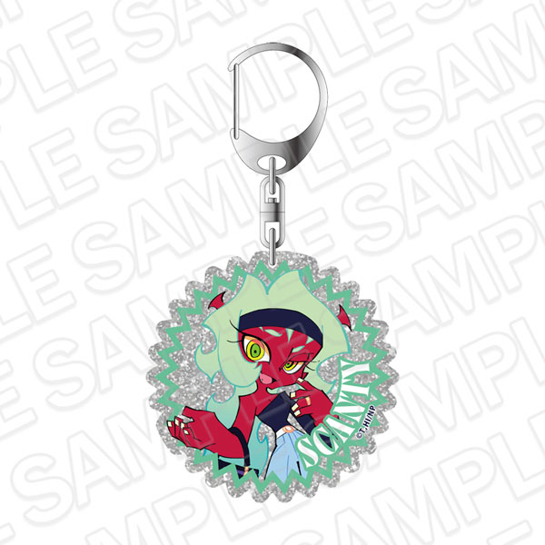 AmiAmi [Character & Hobby Shop] | New PANTY & STOCKING with GARTERBELT  Glitter Acrylic Keychain Scanty Outing ver.(Pre-order)
