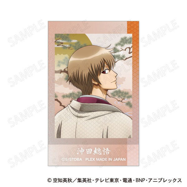 PLEX Gintama Sticker Japanese Style x Looking Back Ver. C: Sougo Okita รูปภาพ 1