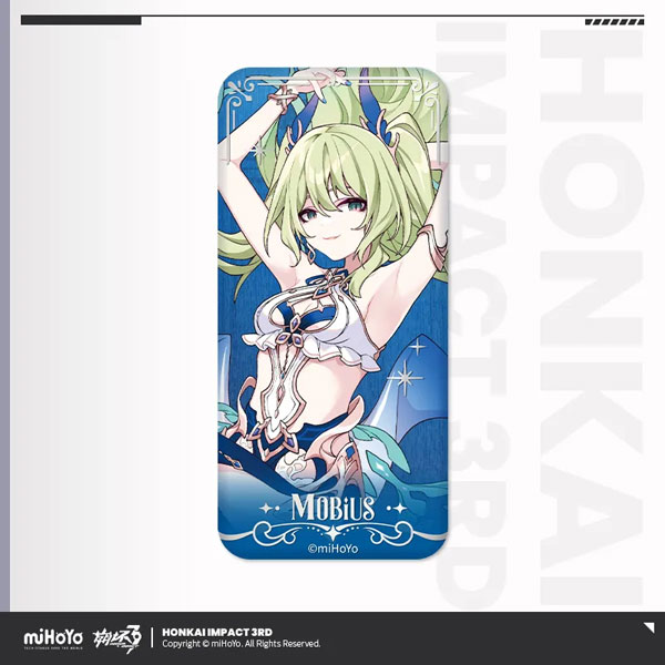 miHoYo Honkai Impact 3rd Shi Fang Xin Shang Series Tin Badge Mobius Daughter Of Corals รูปภาพ 1