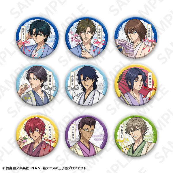 (s)新ﾃﾆｽの王子様 ﾄﾚｰﾃﾞｨﾝｸﾞﾎﾛｸﾞﾗﾑ缶ﾊﾞｯｼﾞ