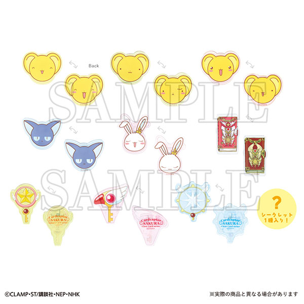 T's Factory Cardcaptor Sakura Secret Acrylic Clip 10Pack BOX รูปภาพ 1