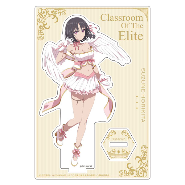 (s)ようこそ実力至上主義の教室へ 描き下ろしｱｸﾘﾙｽﾀﾝﾄﾞ 堀北鈴音/天使