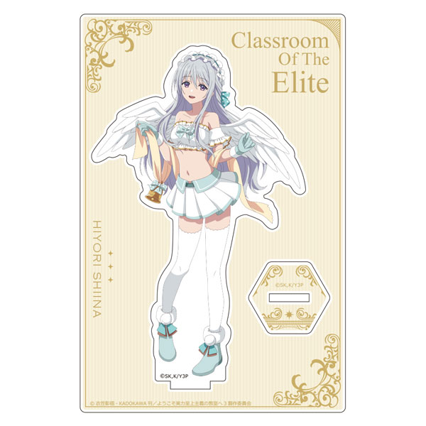 (s)ようこそ実力至上主義の教室へ 描き下ろしｱｸﾘﾙｽﾀﾝﾄﾞ 椎名ひより/天使