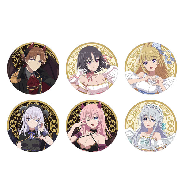 (s)ようこそ実力至上主義の教室へ 描き下ろしﾄﾚｰﾃﾞｨﾝｸﾞ缶ﾊﾞｯｼﾞ 天使&悪魔