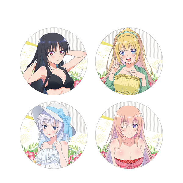 (s)ようこそ実力至上主義の教室へ 缶ﾊﾞｯｼﾞ4種ｾｯﾄ 海