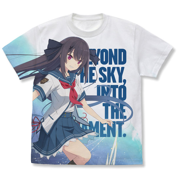 蒼の彼方のフォーリズム 鳶沢みさき フルグラフィックTシャツ Beyond the sky Ver./WHITE-XL