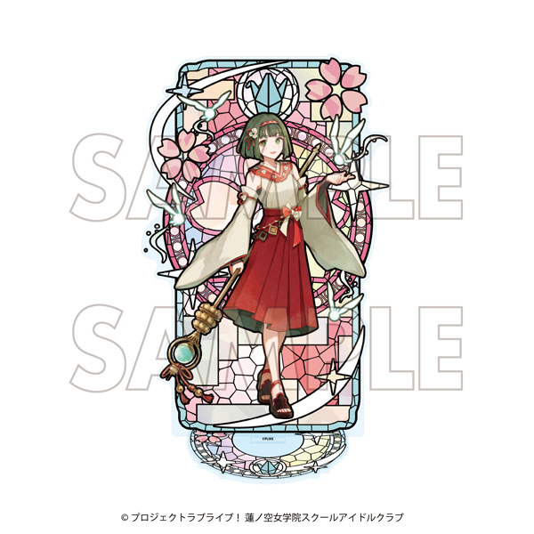 (s)ﾗﾌﾞﾗｲﾌﾞ!蓮ﾉ空女学院ｽｸｰﾙｱｲﾄﾞﾙｸﾗﾌﾞ×石川県ｺﾗﾎﾞ第四弾 ｽﾃﾝﾄﾞｸﾞﾗｽｱｸﾘﾙｽﾀﾝﾄﾞ 百生吟