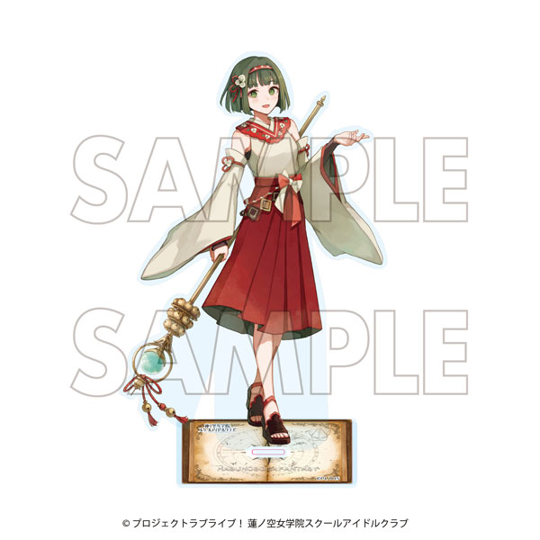 (s)ﾗﾌﾞﾗｲﾌﾞ!蓮ﾉ空女学院ｽｸｰﾙｱｲﾄﾞﾙｸﾗﾌﾞ×石川県ｺﾗﾎﾞ第四弾 BIGｱｸﾘﾙｽﾀﾝﾄﾞ 百生吟子