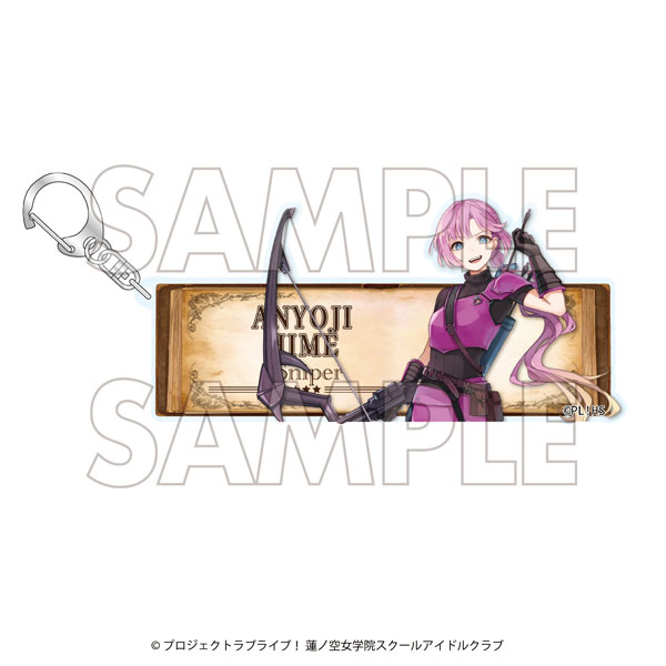 (s)ﾗﾌﾞﾗｲﾌﾞ!蓮ﾉ空女学院ｽｸｰﾙｱｲﾄﾞﾙｸﾗﾌﾞ×石川県ｺﾗﾎﾞ第四弾 ｱｸﾘﾙｷｰﾎﾙﾀﾞｰ 安養寺姫芽