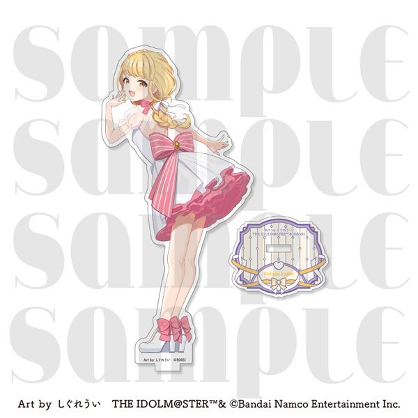 (s)ｱｲﾄﾞﾙﾏｽﾀｰｼﾘｰｽﾞ×しぐれうい ｱｸﾘﾙｽﾀﾝﾄﾞ藤田ことね