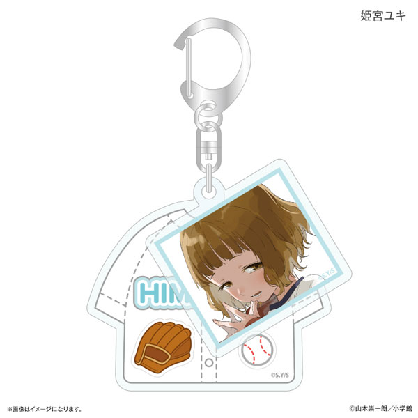 (s)ﾏﾈﾏﾈにちにち ﾁｬｰﾑ付きｷｰﾎﾙﾀﾞｰ ﾕﾆﾌｫｰﾑ&姫宮ﾕｷ