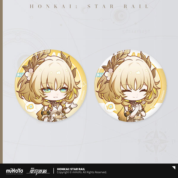 miHoYo Honkai: Star Rail Owlbert's Parlour Series Tin Badge Set Aglaea image 1
