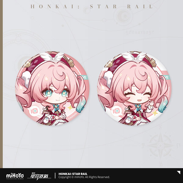 miHoYo Honkai: Star Rail Owlbert's Parlour Series Tin Badge Set Hyacine รูปภาพ 1