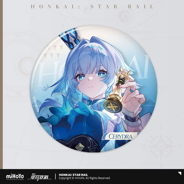 miHoYo Honkai: Star Rail Interstellar Journey Series Tin Badge (Vol.2) Cerydra รูปภาพ 1