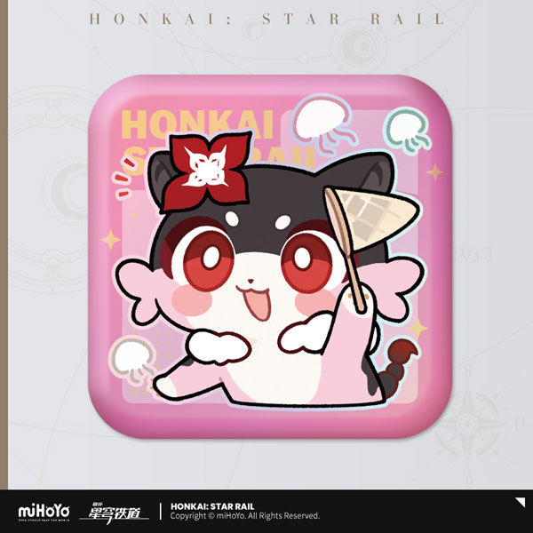 miHoYo Honkai: Star Rail Pom-Pom Gallery Series Tin Badge Gummy Roll รูปภาพ 1