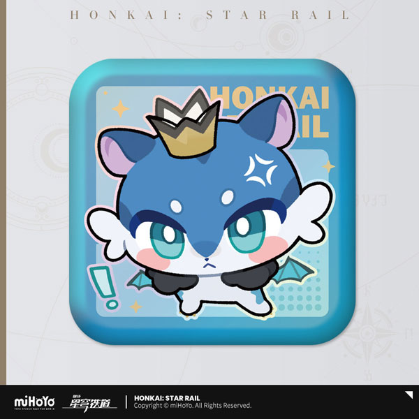 miHoYo Honkai: Star Rail Pom-Pom Gallery Series Tin Badge Dux Beast รูปภาพ 1