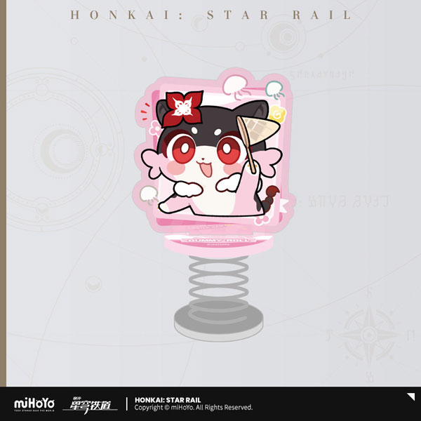 miHoYo Honkai: Star Rail Pom-Pom Gallery Series Chimera YuraYura Acrylic Stand Gummy Roll รูปภาพ 1