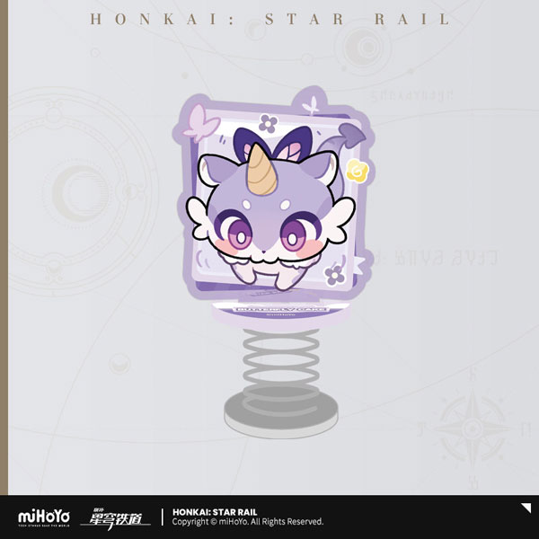 miHoYo Honkai: Star Rail Pom-Pom Gallery Series Chimera YuraYura Acrylic Stand Butterfly Cake hình ảnh 1