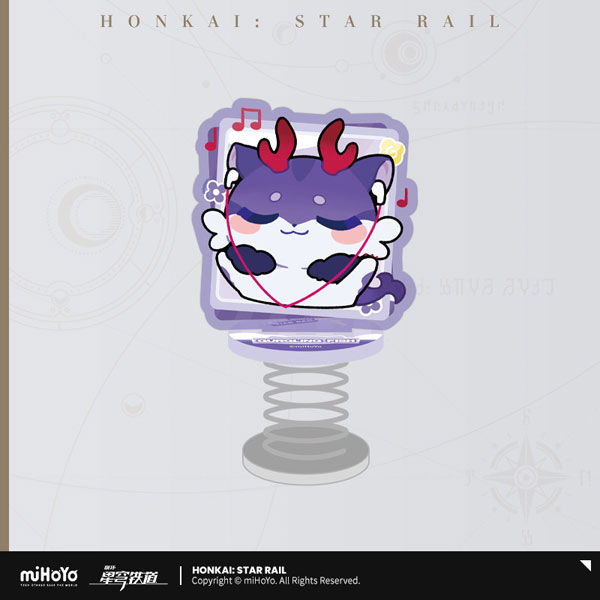 miHoYo Honkai: Star Rail Pom-Pom Gallery Series Chimera YuraYura Acrylic Stand Gurgling Fish รูปภาพ 1