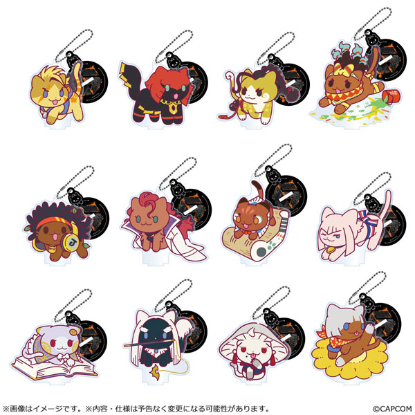 Capcom Street Fighter 6 NECO! Acrylic Stand Keychain Collection 12Pack BOX