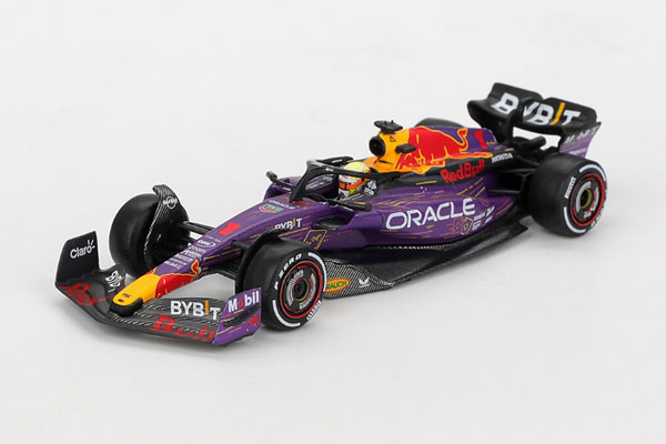 MINI GT 1/64 Oracle Red Bull Racing RB19 2023 Winning Car #1 Las Vegas Grand Prix Max Verstappen รูปภาพ 1
