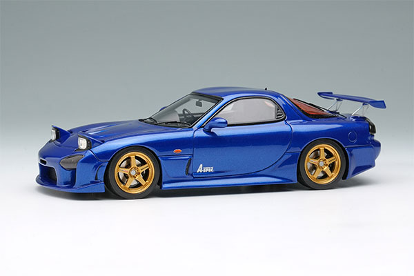 Make Up 1/43 Mazda RX-7 (FD3S) Mazda Speed GT Concept Headlamps Open Innocent Blue Mica รูปภาพ 1