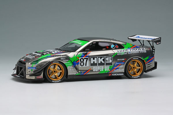 Make Up 1/43 HKS Racing Performer GT1000+ 2025 Black Chrome / HKS Livery รูปภาพ 1