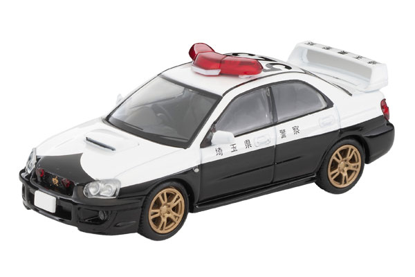 Tomytec Tomica Limited Vintage NEO LV-N372a Subaru Impreza WRX STi Patrol Car (Saitama Prefectural Police Department)
