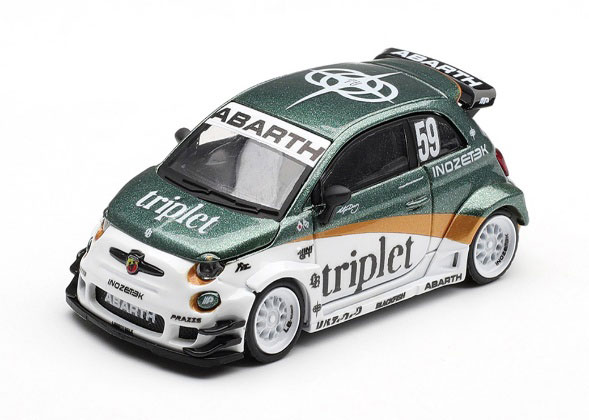 MINI GT 1/64 Abarth 595 LB-WORKS TY Edition (Right-hand Steering) hình ảnh 1