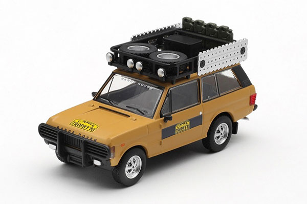 MINI GT 1/64 Range Rover 1981 Camel Trophy Sumatra K.Stoppa & A.Valldorf (Left-hand Steering) รูปภาพ 1