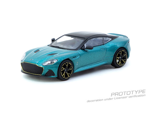 Tarmac Works 1/64 Aston Martin DBS Superleggera Green Metallic (Paper Box) รูปภาพ 1