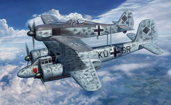 Ta154A-1 & Fw190A-8 "ﾐｽﾃﾙ"