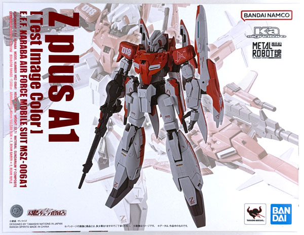 BANDAI SPIRITS Metal Robot Spirits (Ka signature) Gundam Sentinel -SIDE MS- Zeta Plus A1 (Test Unit Image Color) (Tamashii Web Shoten Exclusive) รูปภาพ 1