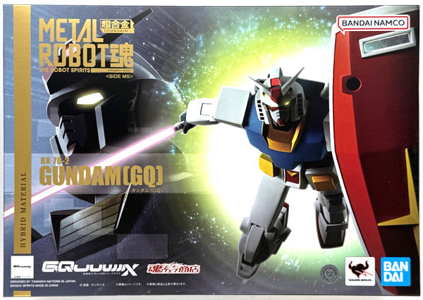 BANDAI SPIRITS Metal Robot Spirits -SIDE MS- Mobile Suit Gundam GQuuuuuuX Gundam (GQ) (Tamashii Web Shoten Exclusive) รูปภาพ 1