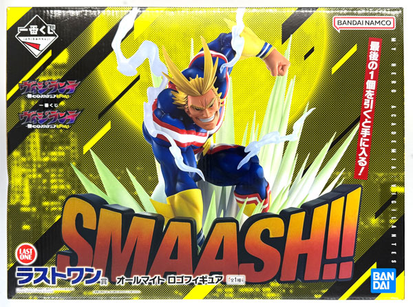BANDAI SPIRITS Ichiban Kuji My Hero Academia: Vigilantes ILLEGALS- Last One Prize - All Might Logo Figure (Game-prize) รูปภาพ 1